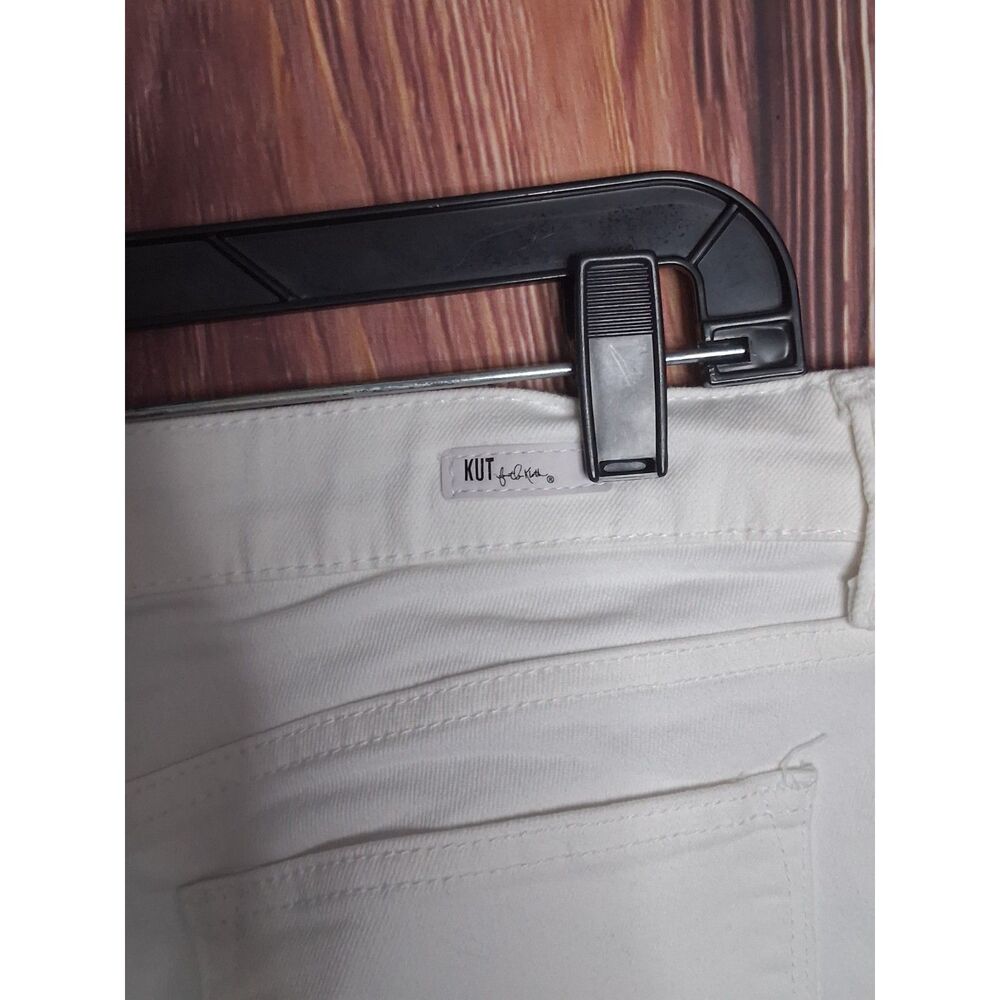 Kut from the kloth white bermuda shorts size 10 - Picture 2 of 5